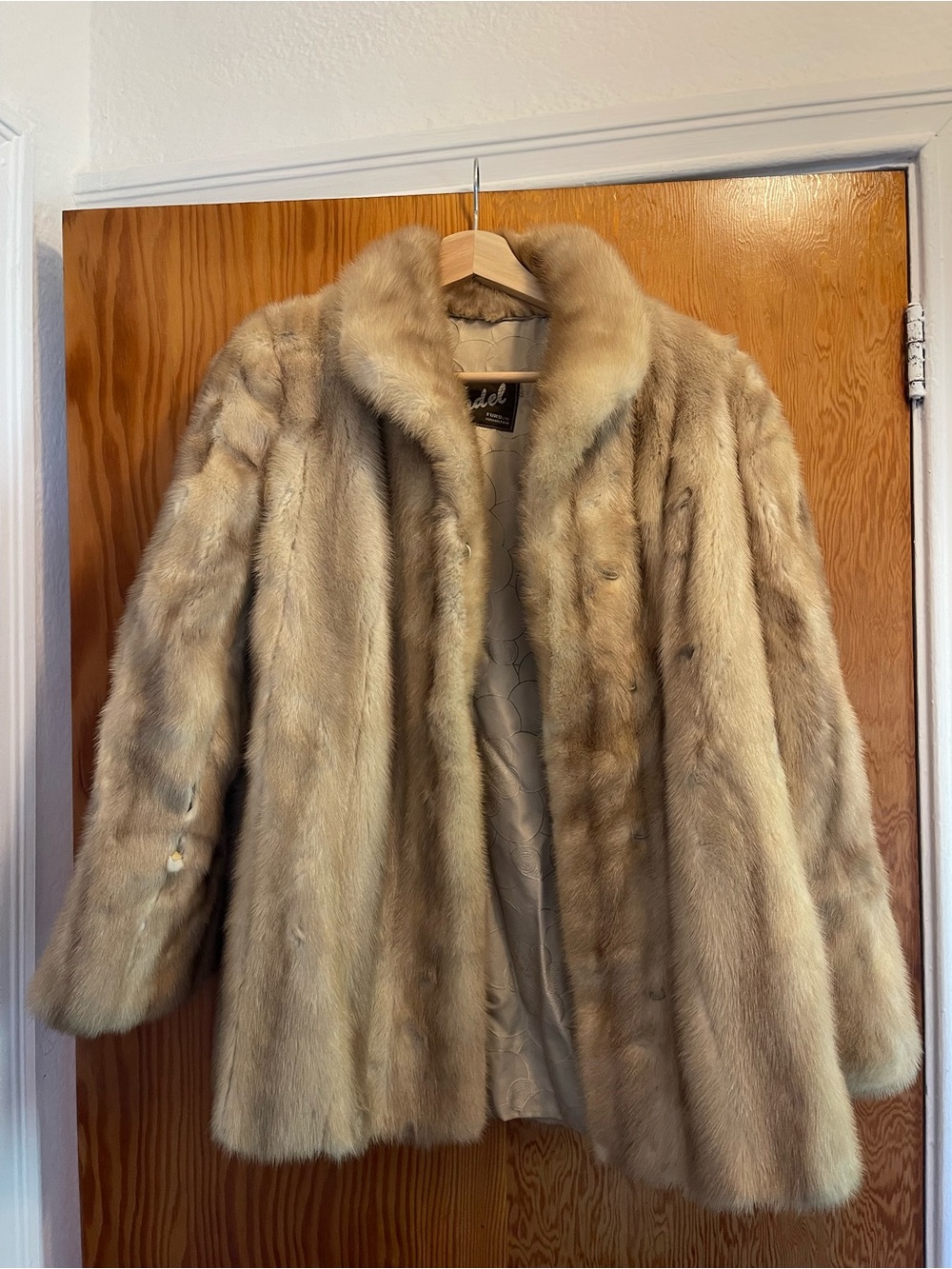 Vintage Mink Ranch Coat *AS IS*